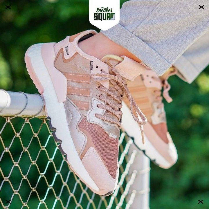 

Женские кроссовки Adidas Nite Jogger Pink Адидас Найт Джоггер, Розовый