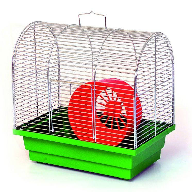 

Клетка для грызунов Бунгало мини (280х180х280) разные цвета цинк