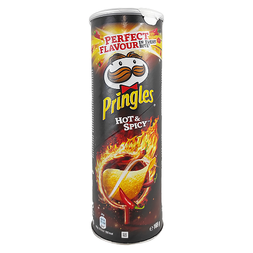 

Чіпси Прінглс гострі спеції Pringles hot&spicy 165g 19шт/ящ (Код : 00-00004038)