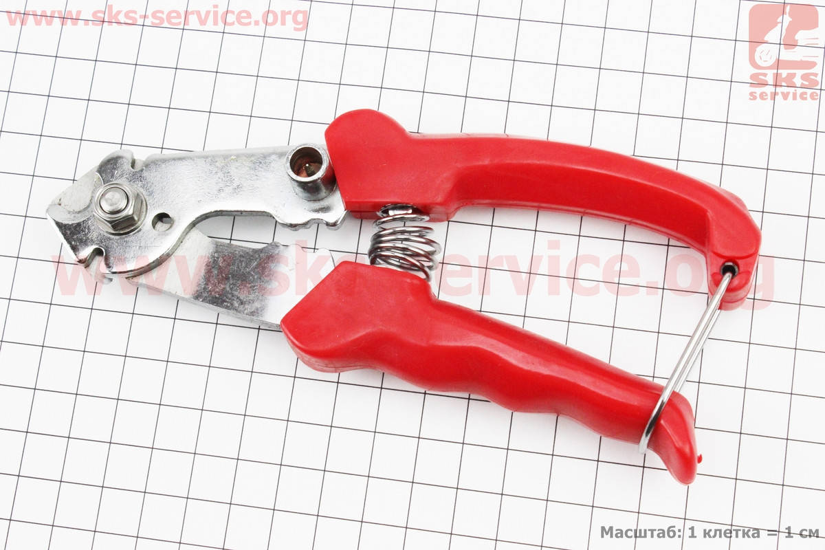 

Кусачки для всех вело тросов и рубашек (+обжатие концевика троса, игла для выравнивания края) (407206)