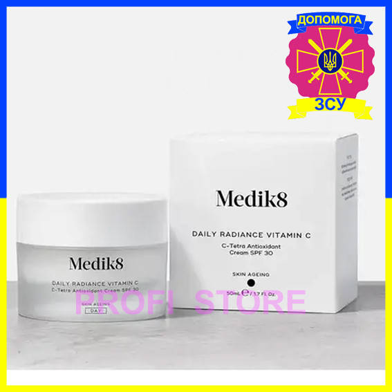 

Денний крем з вітаміном с і SPF30 - Medik8 Daily radiance vitamin C 50 ml