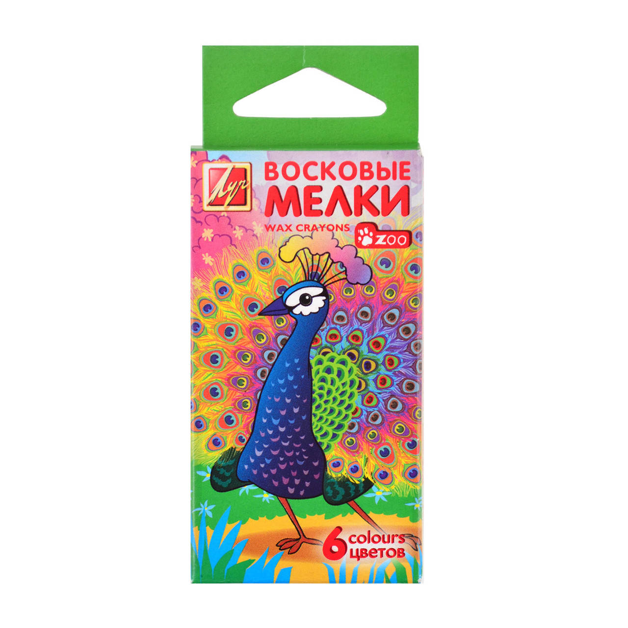 

Карандаш воск. шестигр. 6 цвета Зоо(Мини) (8*90) 12C864-08 код: 290108