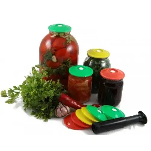 

Вакуумные крышки для консервации с насосом