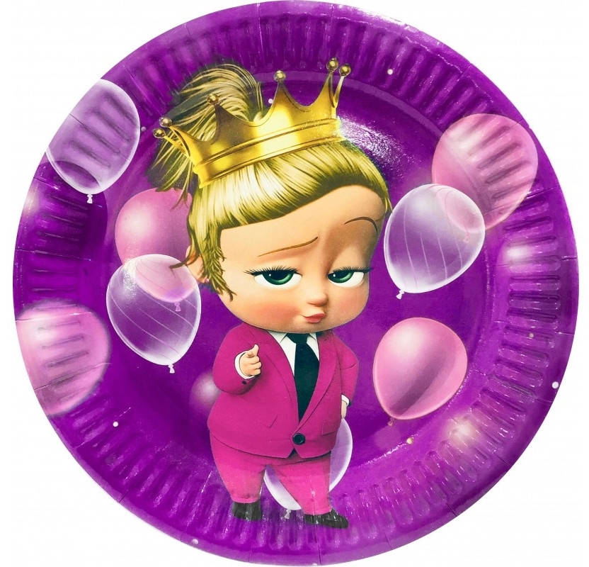 

Тарелки праздничные «Леди Босс». Розмер: 18см. В упак: 10шт.