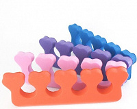 

Растопырки для пальцев ног 100 шт, Разные цвета