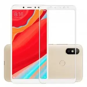 

Защитное стекло на Xiaomi Redmi S2 / Y2 3D белое, Белый