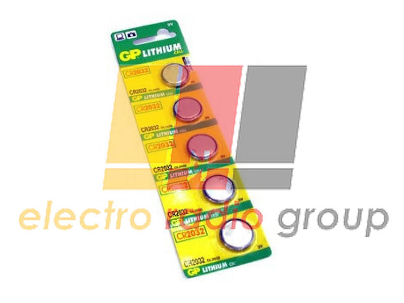 

Батарейка GP CR2032-U5 LITHIUM