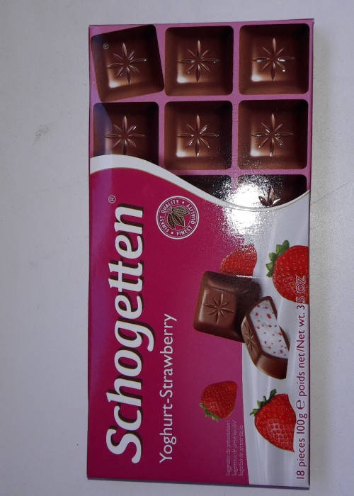 

Шоколад Schogetten Yoghurt-Strawberry 100гр