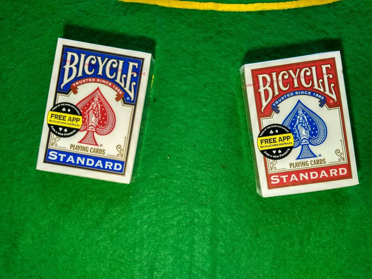 

Игральные карты для покера Bicycle Standard | оригинальные карты производство США