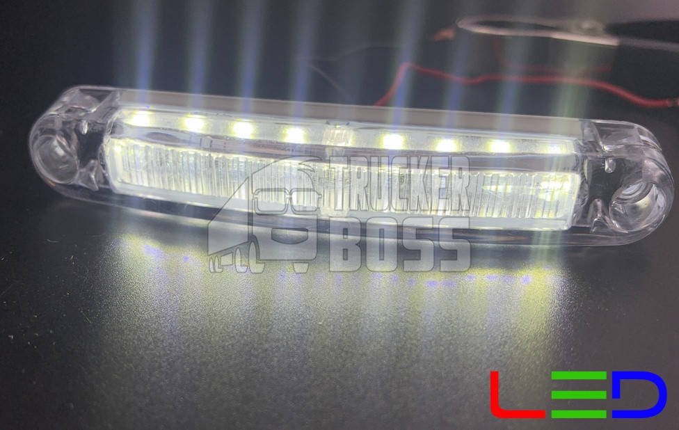 

Габаритный фонарь светодиодный Белый 12-24v 9LED BAD