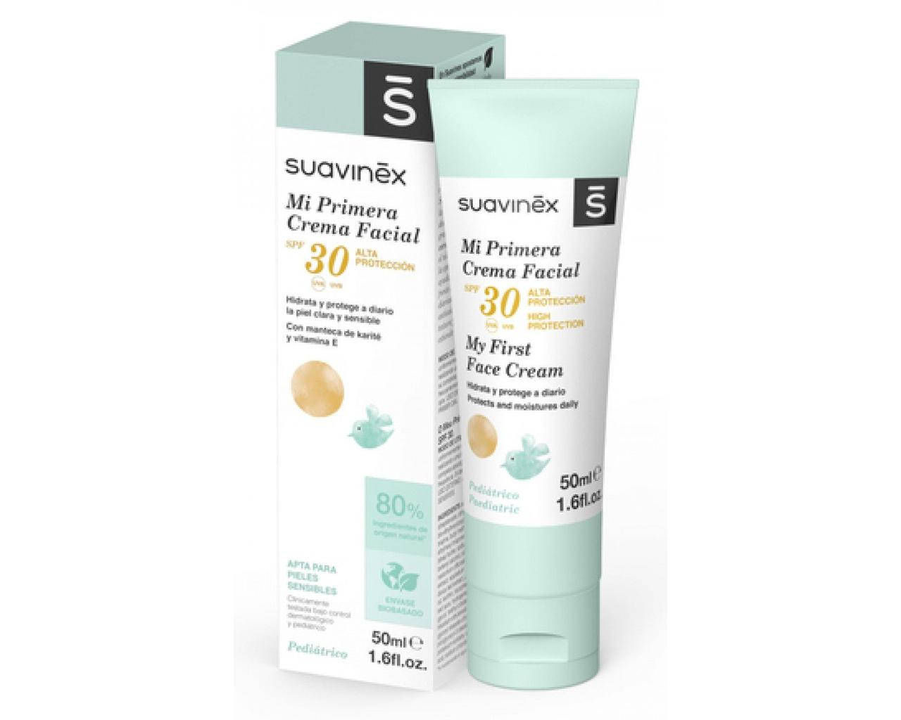 

Дитячий крем для лиця SPF 30, 50 мл, Suavinex