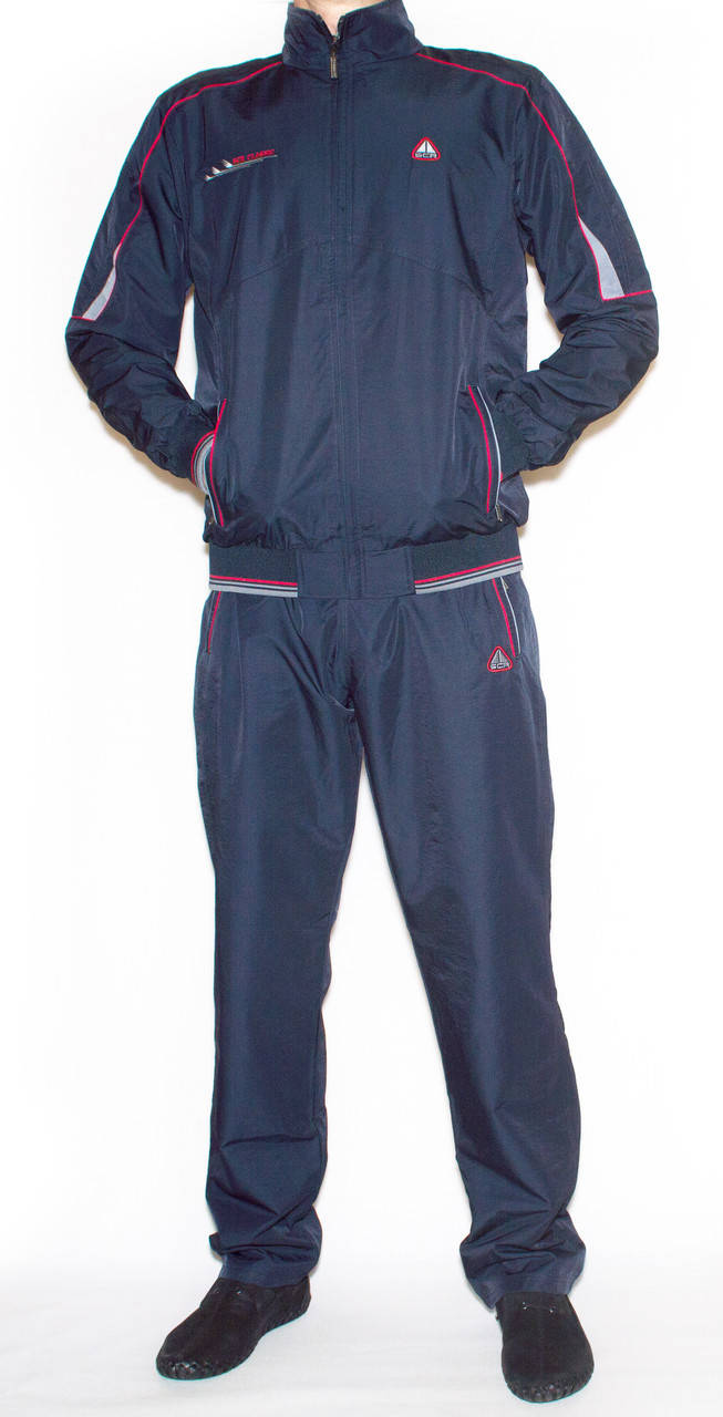 

Костюм з плащової тканини чоловічий SOCCER 2990 M-3XL XXL, Темно-синий