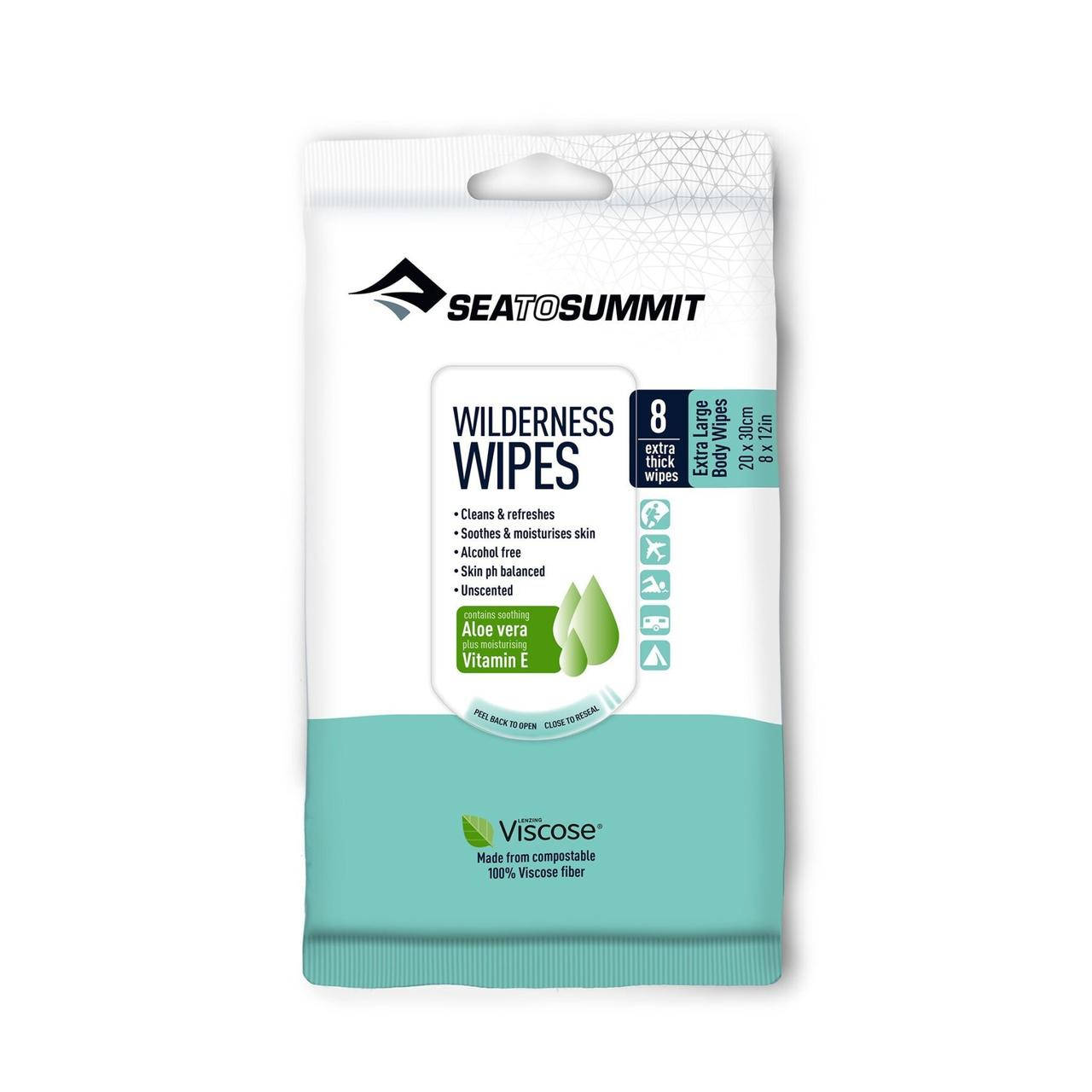

Влажные салфетки Sea To Summit Wilderness Wipes Extra Blue, (STS AWWXL)