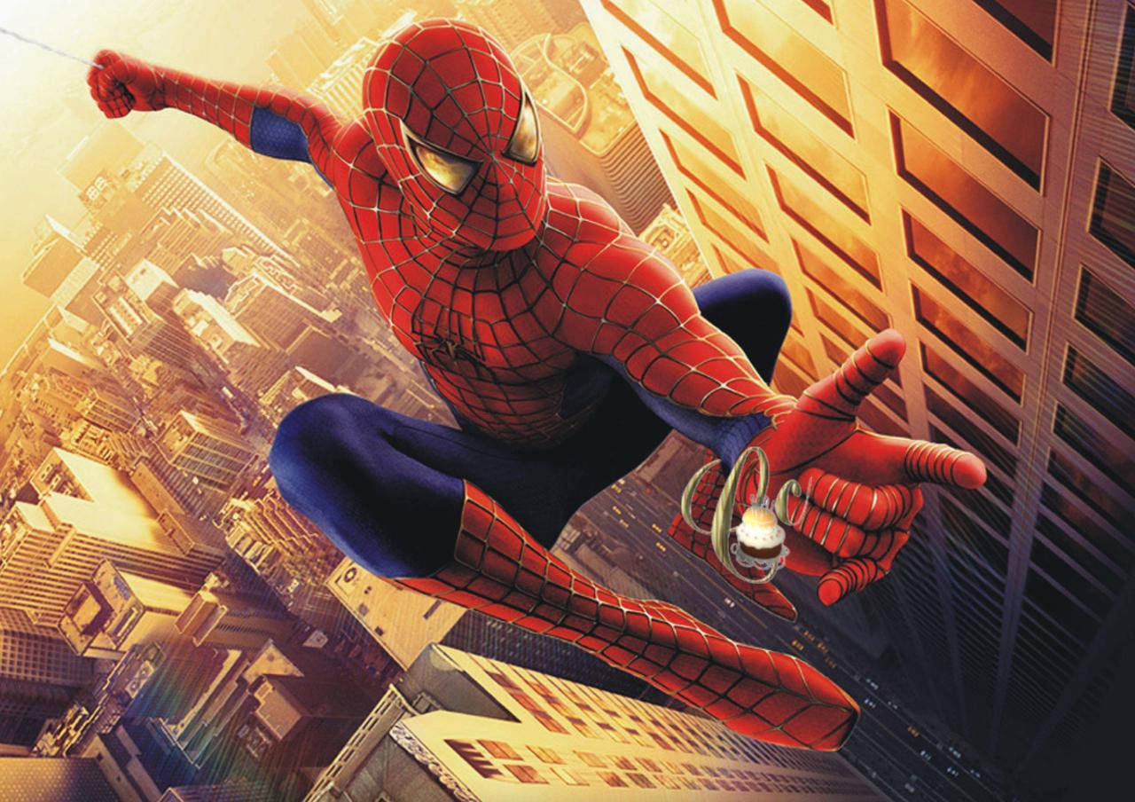 

Печать вафельной (рисовой) или сахарной картинки на торт Человек паук