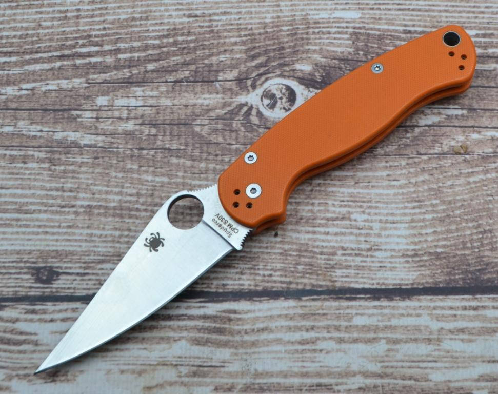 

Нож Spyderco Para-Military Orange china, Оранжевый