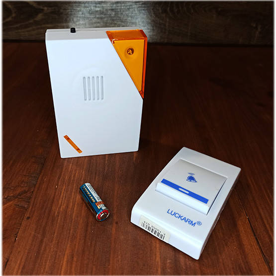 

Беспроводной дверной звонок Luckarm D9688 Y от батареек
