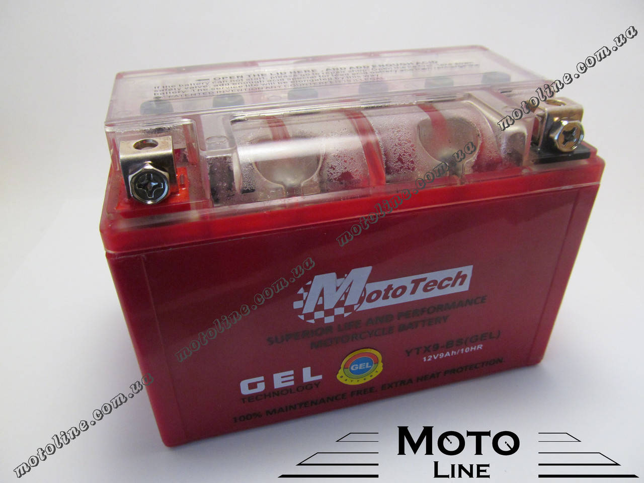 

Аккумулятор АКБ 9A YTX9-BS(GEL) 12V9Ah/10HR Mototech