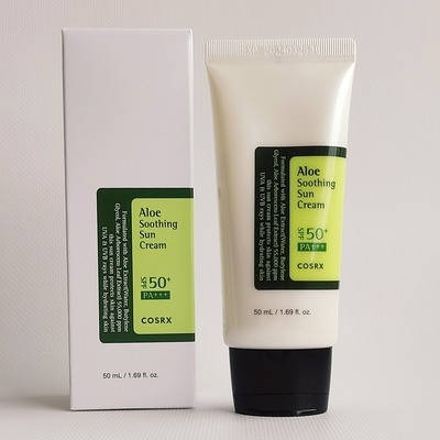 

Солцнезащитный крем с алоэ COSRX Aloe Soothing Sun Cream SPF50+ PA+++ 50 мл