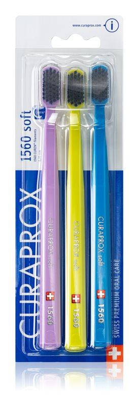 

Зубная щетка CURAPROX Sensitive soft CS 1560, 3x1