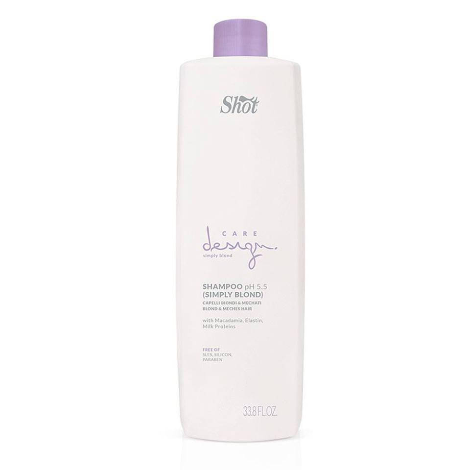 

Shot simply blond shampoo Шампунь для осветленных и мелированных волос 1000 мл