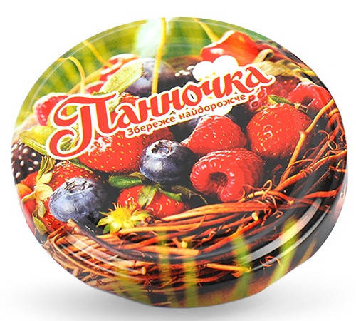 

Крышка закаточная твист-офф 82 (20 шт) для консервации "Фрукты" Панночка