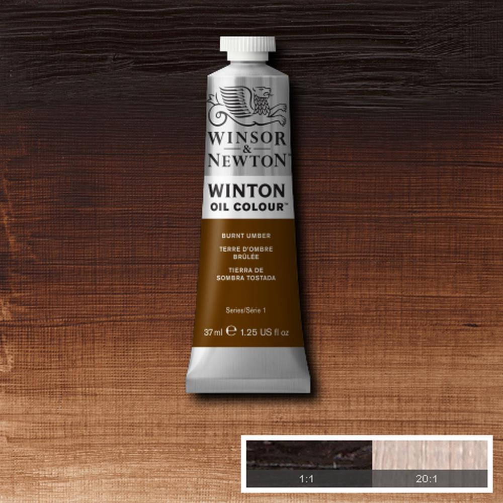 

Фарба олійна 3 burn umber, 200 ml WINSOR & NEWTON