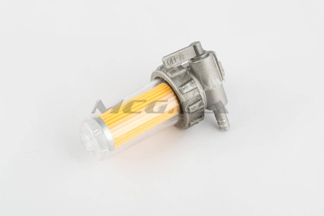 

Кран топливный для мотоблока с двигателем 175N/180N (7/9Hp) (с фильтром) "DIGGER"