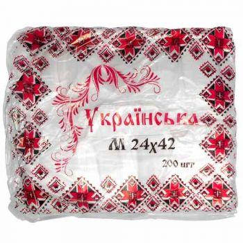 

Пакет майка 24х42см Українська 200шт