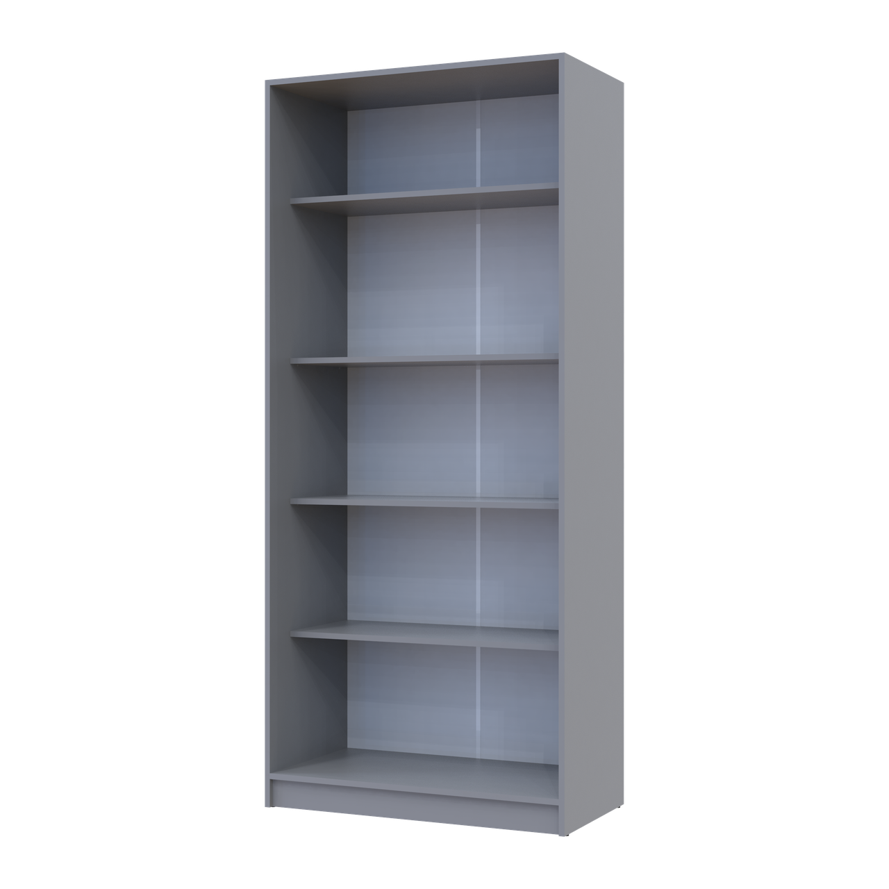 Шафа для одягу Doros Promo з полицями Сірий 2 ДСП 90х48х204 (80737770) 5