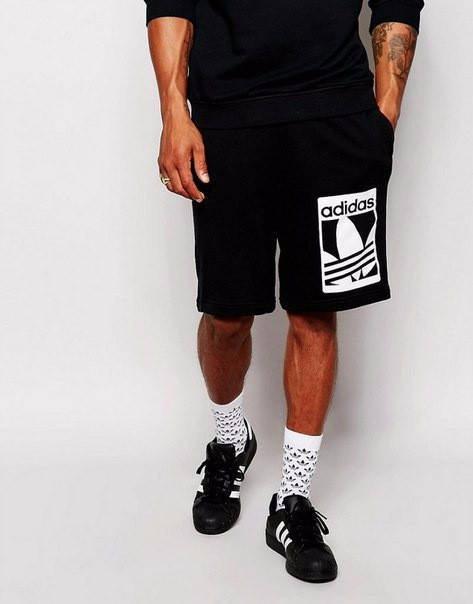 

Шорты спортивные мужские Adidas, Черный