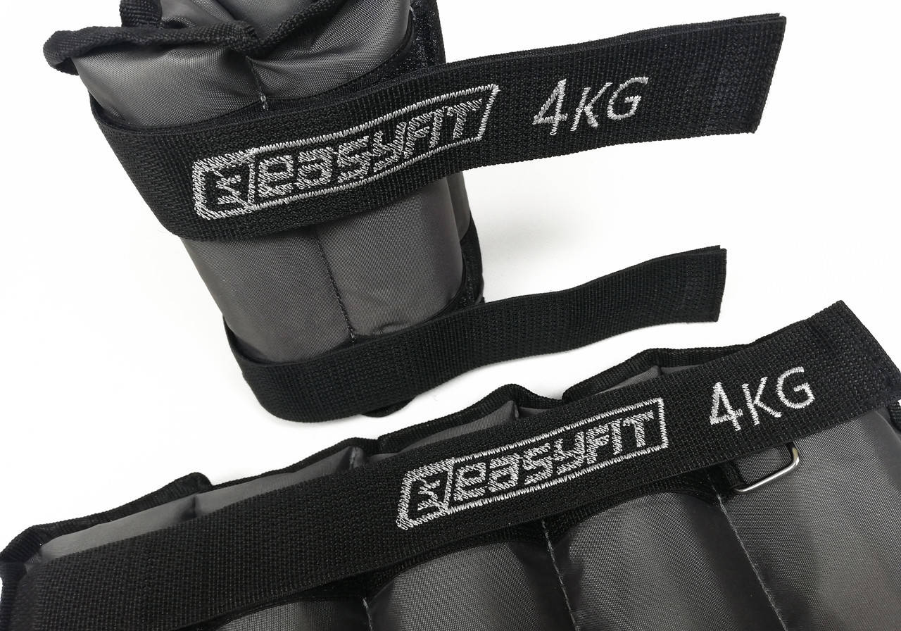 

Утяжелители для фитнеса 4 кг (2шт). Наполнение стальная гранула