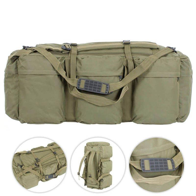 

Тактическая сумка Mil-Tec Combat Duffel TAP 98л, оливкова (13846001), Оливковый