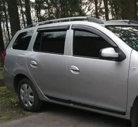 

Дефлекторы окон (ветровики) Renault Logan 2 MCV 2013-2021, VL - Cobra Tuning, D70313