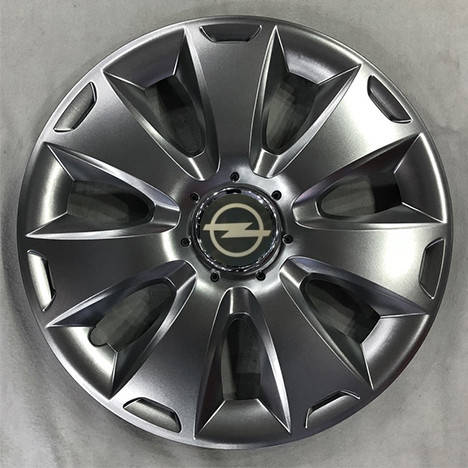 

Колпаки Opel R16 серебро - (SJS ke1648) - комплект (4 шт.)