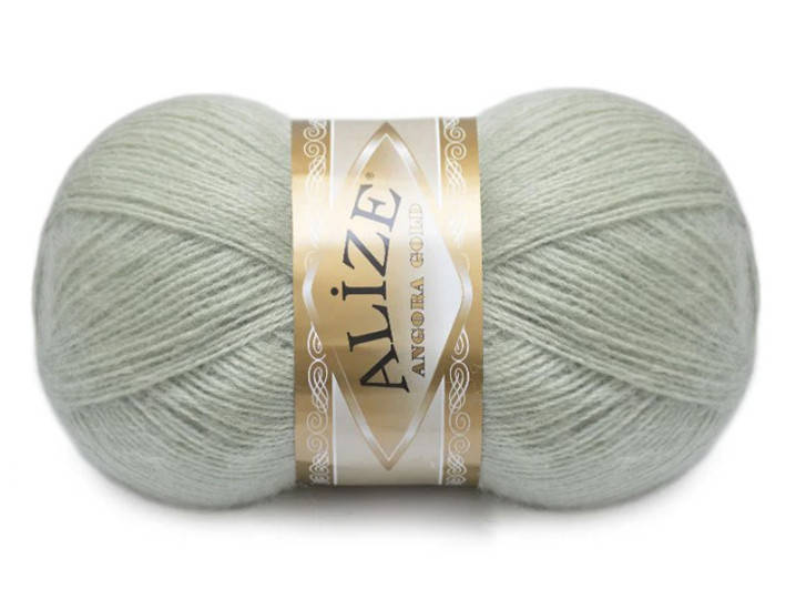 

Alize Angora Gold, Пастельно-зеленый №267, Зелёный