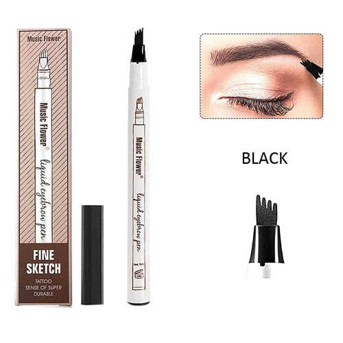 

Карандаш-фломастер для бровей HUDA BEAUTY (черный)