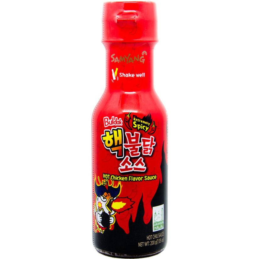 

Очень острый Соус Бульдак с курицей, Samyang, 200 g