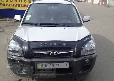 

ДЕФЛЕКТОР КАПОТА, МУХОБОЙКА HYUNDAI TUCSON 2004-2009 VIP TUNING