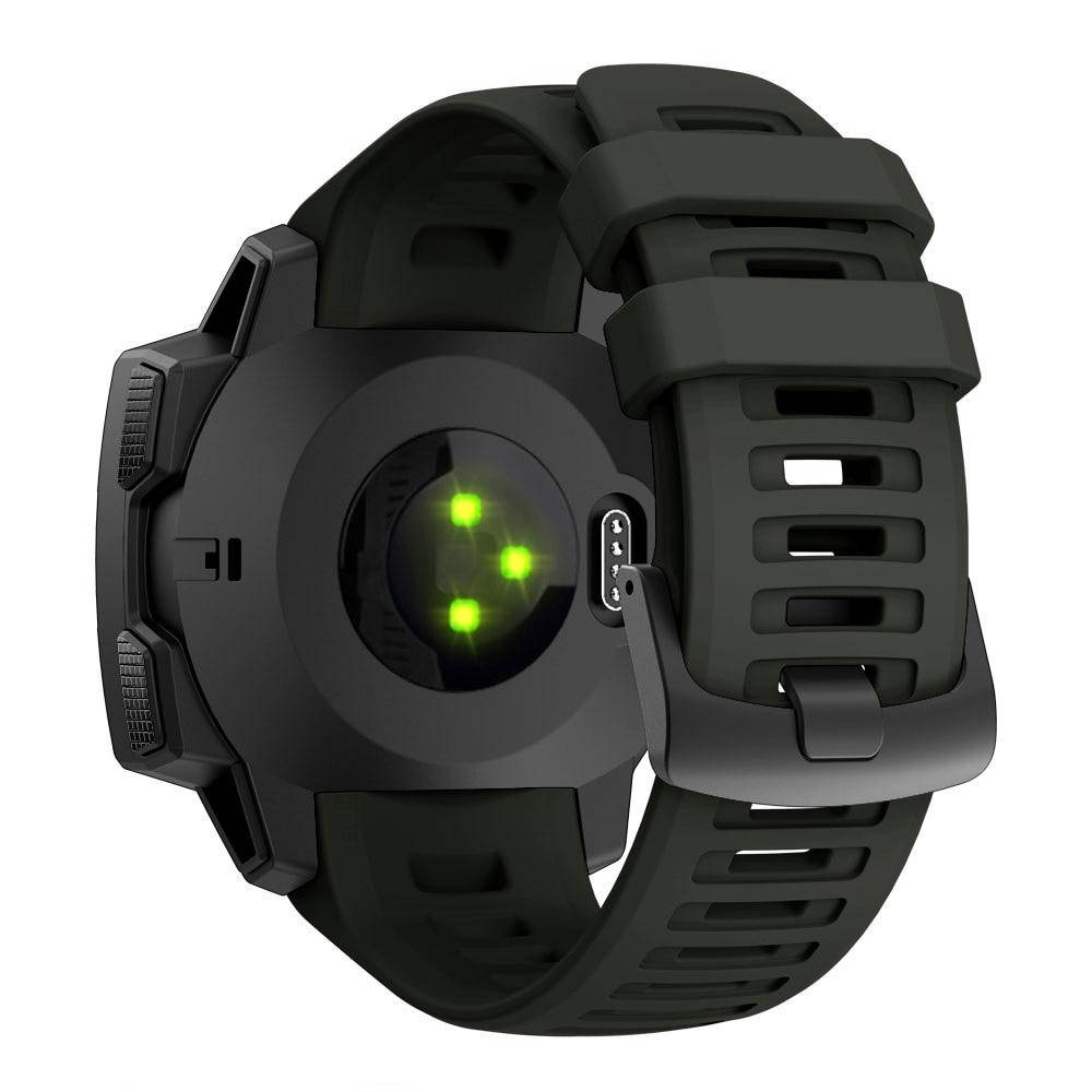 

Cменный ремешок для наручных часов Garmin Instinct Tide/Esports/Solar/Tactical Графит