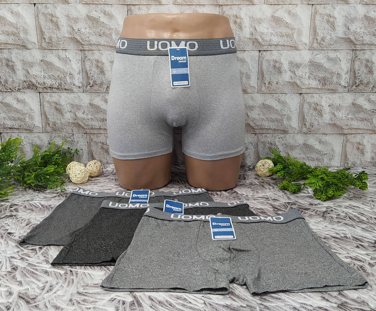 

Трусы мужские боксеры ХL (48-50 раз) Sweet Dream В3049, Разные цвета