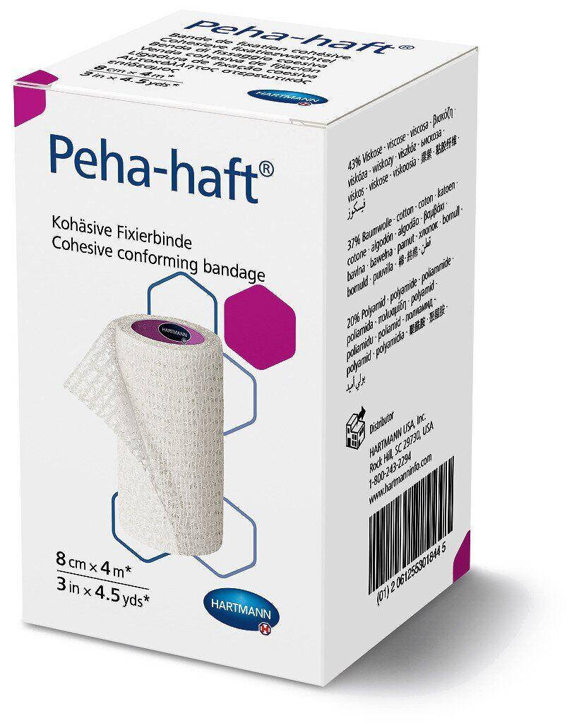 

Peha-haft 8см х 4м - бинт когезивный самофиксирующийся