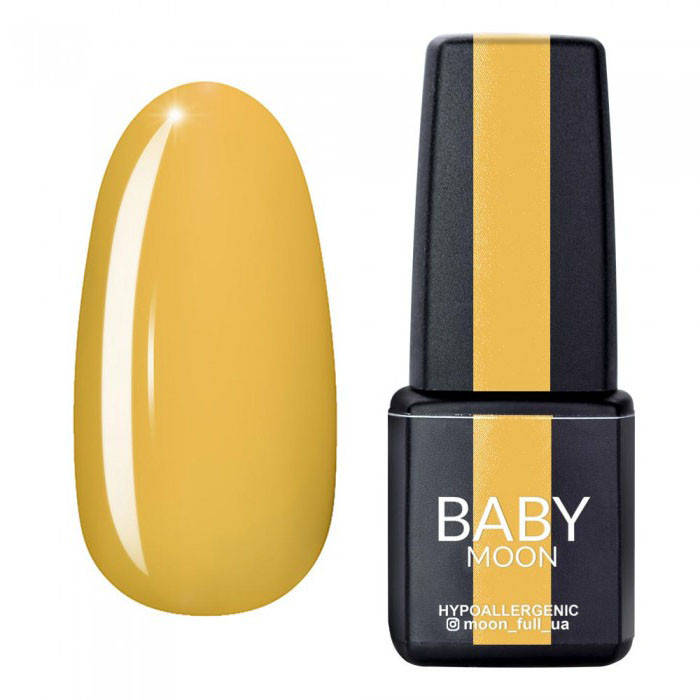 

Гель-лак Baby Moon Sunny Solo №03, 6 мл (желтый карри)