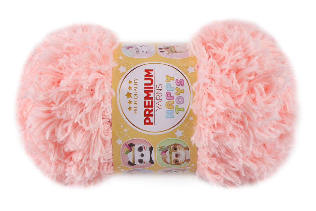 

Premium Yarn Happy Toys, Зефир №223, Розовый