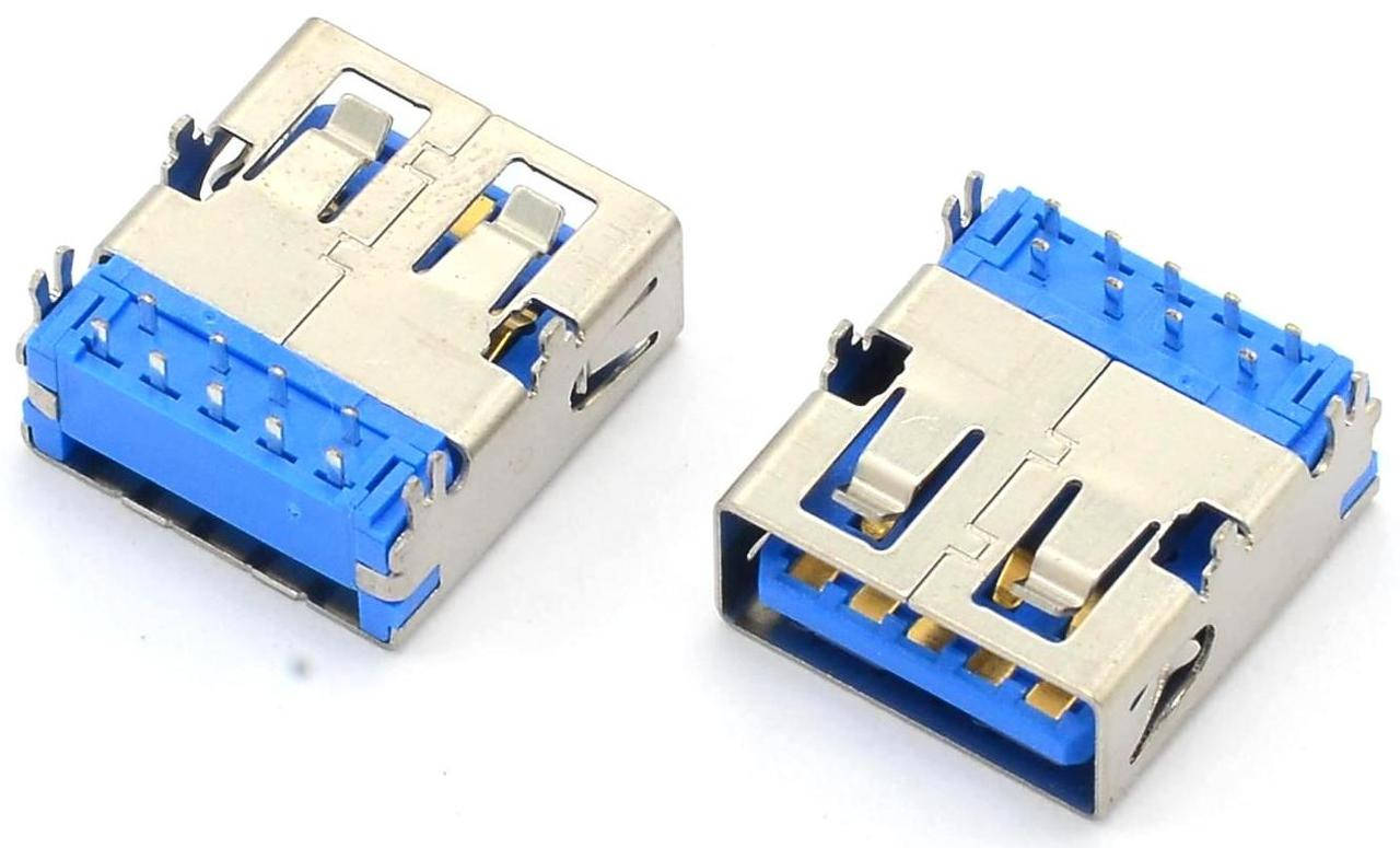 

Гнездо USB 3.0 тип A, монтажное