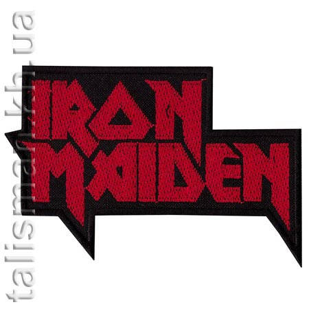 

Нашивка с вышивкой IRON MAIDEN 5 лого фигурное