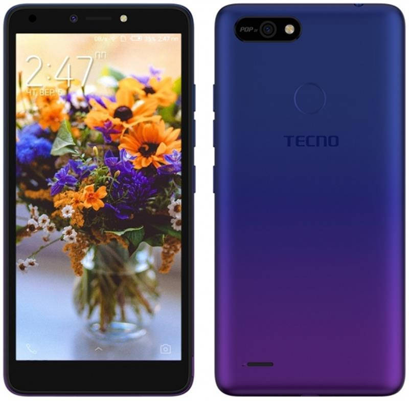 

Смартфон Tecno Pop 2F (B1G) 1/16GB Dual Sim Dawn Blue (4895180766015), Синий