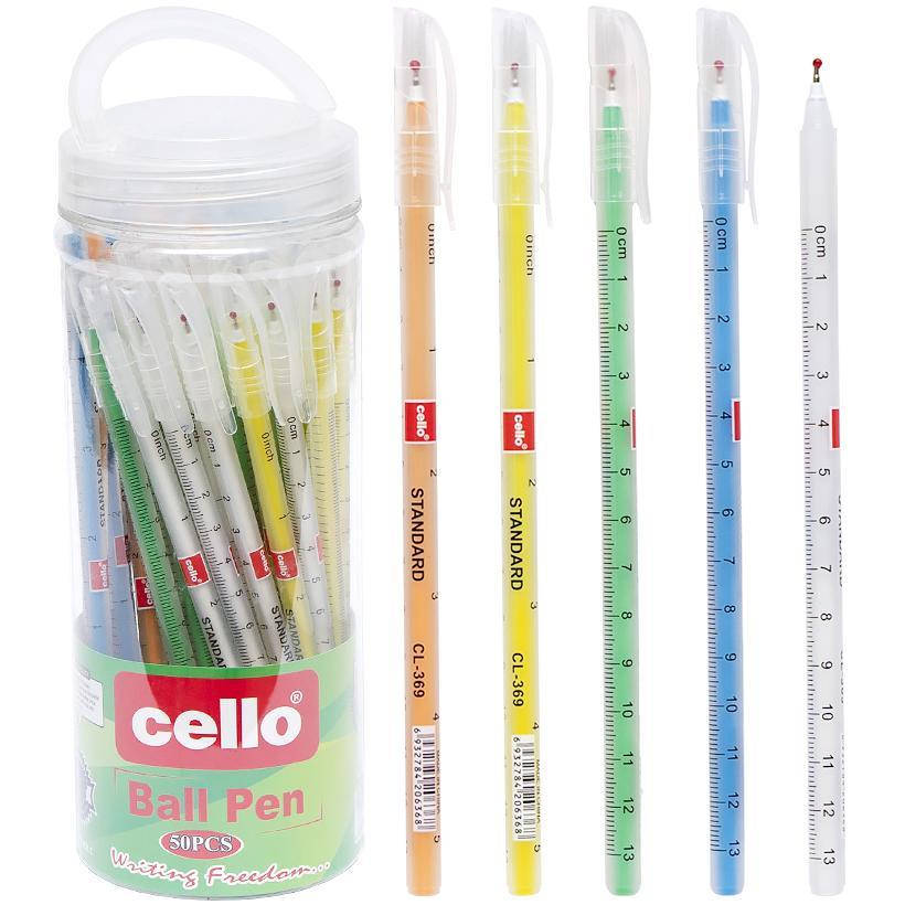 

Ручка масляная "Ball Pen" Cello CL369 синяя