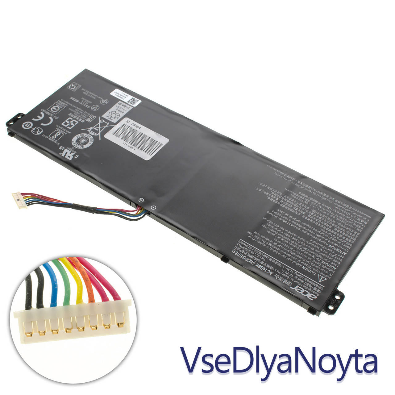 

Батарея ACER ASPIRE A715-71G A715-72G A715-73G A717-71G A717-72G AN515-31 AN515-41 AN515-42 AN515-51 AN515-52, Черный