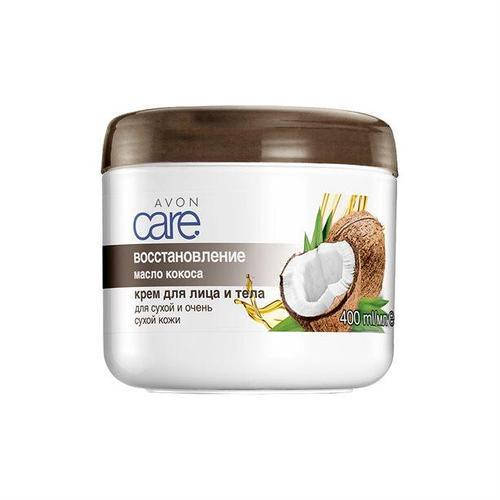 

Avon Care Крем для обличчя і тіла «Олія кокоса. Відновлення» (400 мл)