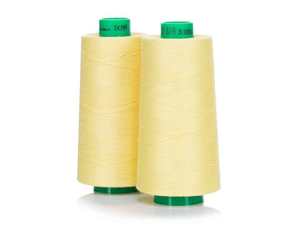 

Нитка пара-арамідна IKAR 75(тип волокон KEVLAR) 3000м, Желтый
